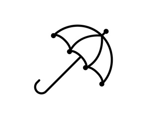 Umbrella line icon