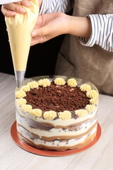 Delicious Tiramisu Italian Cake 