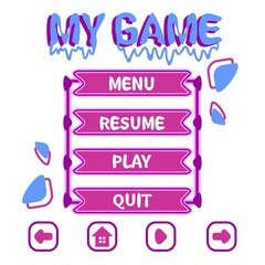 Game button design