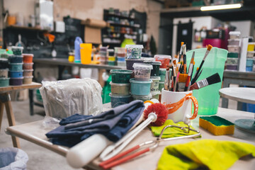 working tools of a potter
