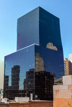 LinkedIn building in San Francisco, a career networking company owned by Microsoft