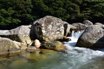 Yokko valley in Yakushima, Japan