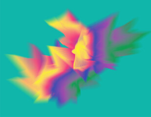 Artistic background image,Modern artwork,dispersion of different colors,2d illustration