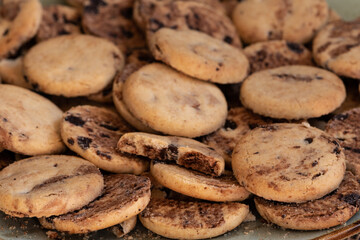 rich homemade chocolate cookies