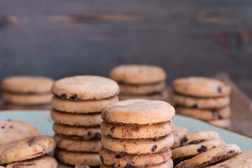 rich homemade chocolate cookies