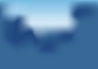 blur mirror on the raining day background