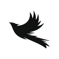 phoenix unique logo design vector template	