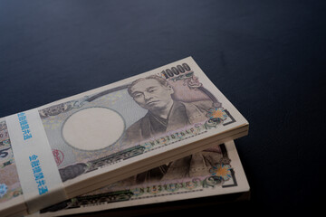 【お金】100万円の束・札束イメージ【ビジネス】