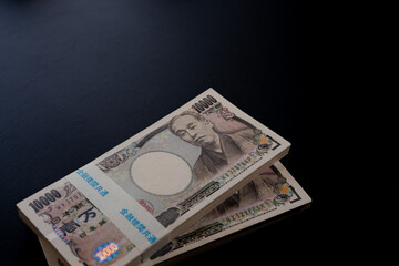 【お金】100万円の束・札束イメージ【ビジネス】
