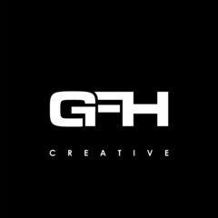 GFH Letter Initial Logo Design Template Vector Illustration