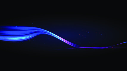 Light speed background and vector picture and light technology background
