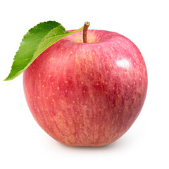 Fresh fuji Apple in wooden basket on wooden table in garden, Top view Rotate Fresh Japanese Sun...