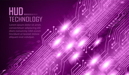 cyber circuit future technology concept background