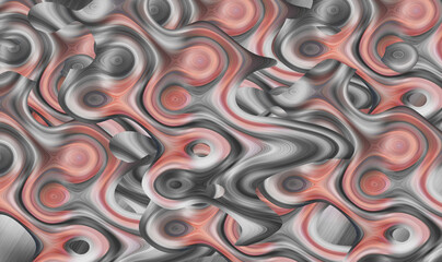 Abstract colorful artistic wavy banner design. Abstract multi-color wavy colorful motion spilling surface.