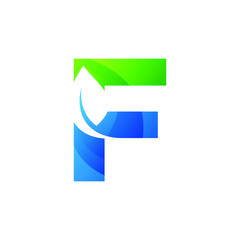 Letter Leaf Logo design