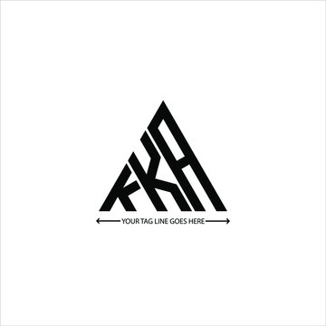 KKA letter logo creative design. KKA unique design