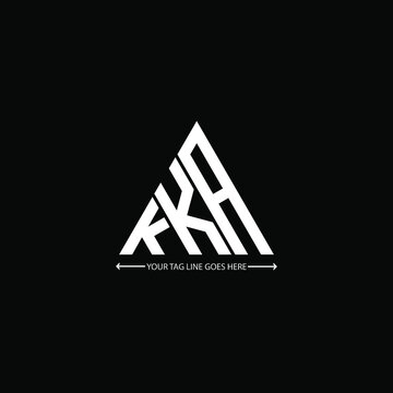 KKA letter logo creative design. KKA unique design