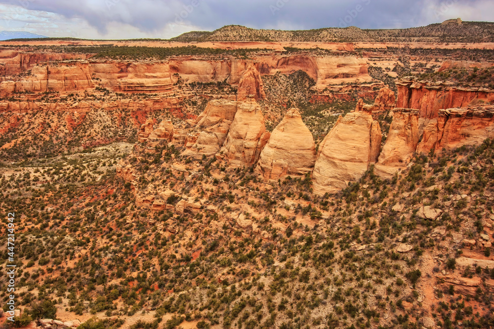 Wall mural colorado national monument, grand junction, usa