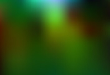 Dark Green, Yellow vector abstract background.