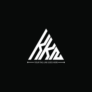 KKN letter logo creative design. KKN unique design

