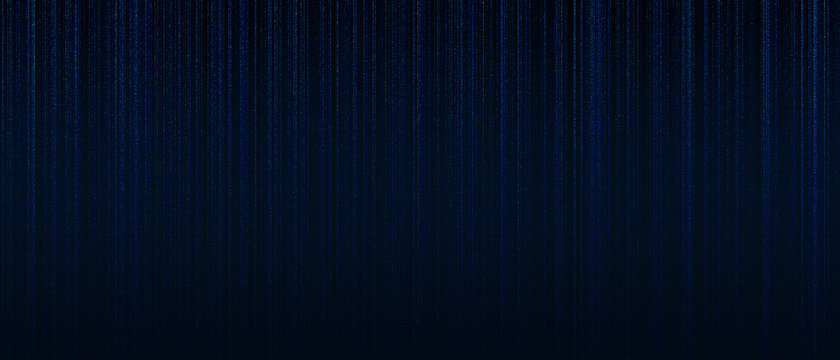 Glittering rain on dark blue gradient background