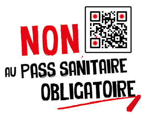 pass sanitaire obligatoire en france, avec son qrcode