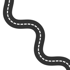 Fototapeta premium road street vector.background