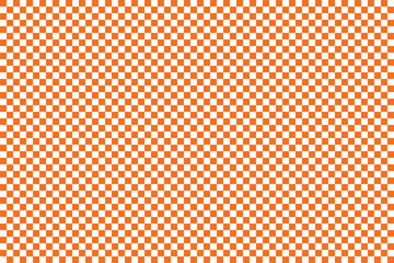 Obraz premium Seamless checkered vector pattern. Seamless checkered vector pattern. Coarse vintage Orange plaid fabric texture. Abstract geometric background. Tablecloth for picnic Texture..