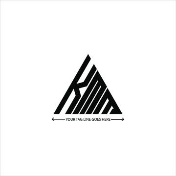 KMM letter logo creative design. KMM unique design
