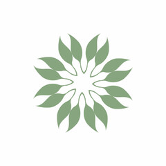 Leaf icon Vector Illustration design Logo template