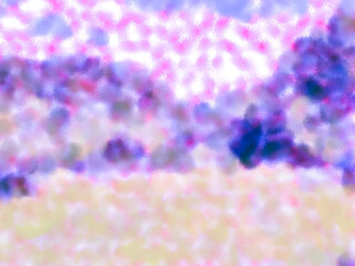 yellow pink blue watercolor background with water stains abstract