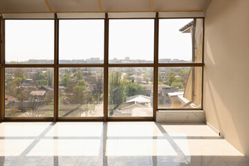 Office window view