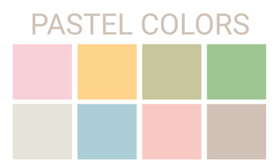 Obraz premium pastel colors