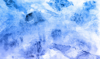 Window winter frost smudge background.