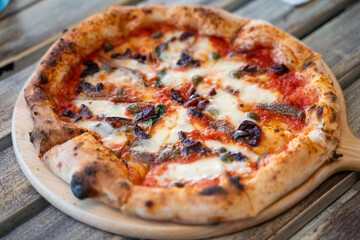 seafood pizza coasta italian style