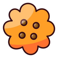 Biscuit cookies Vector Illustration