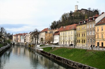 Fototapeta premium Lubjliana, Eslovenia