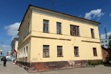 Old house in the center of Kaluga