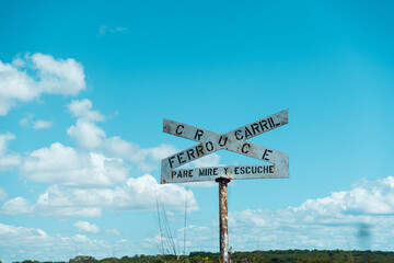 signpost on the road