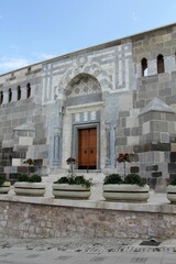 Konya Alaeddin Mosque. Konya Alaeddin Mosque was built in the 13th century during the Anatolian Seljuk period.