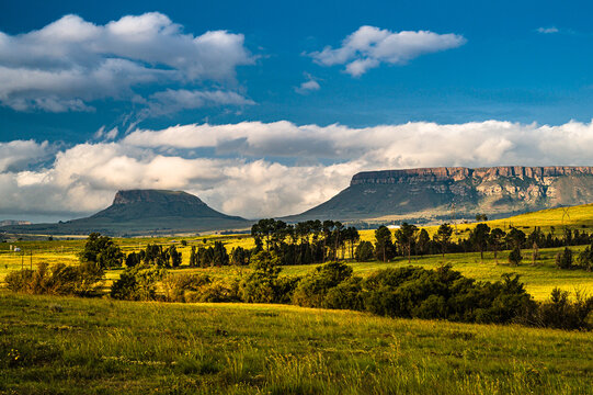 Beautiful landscape of South Africa South Africa region of the Dragon Mountains. © vaclav