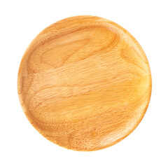 dish wood isolated on white background