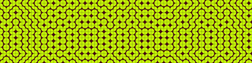 Abstract Geometric Pattern generative computational art illustration