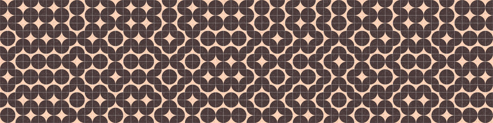 Abstract Geometric Pattern generative computational art illustration