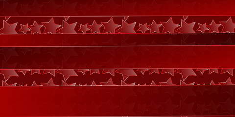 Red star background