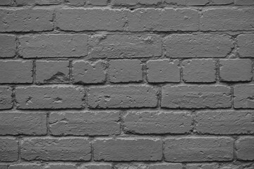 Grey Painted Brick Wall