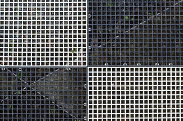 Scwarz Wei&szlig; karriert Hintergrund