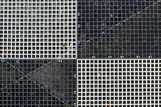 Scwarz Wei&szlig; karriert Hintergrund