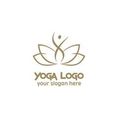 Lotus Yoga women Logo Vector Design exclusive design inspiration