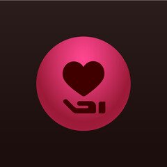 Heart - Sticker